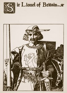 Sir Lionel of Britain, illustration from 